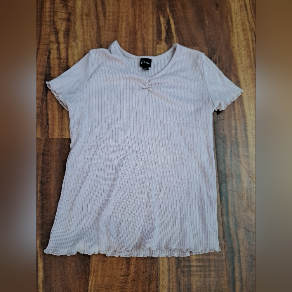 Art Class Pink Frilly Shirt